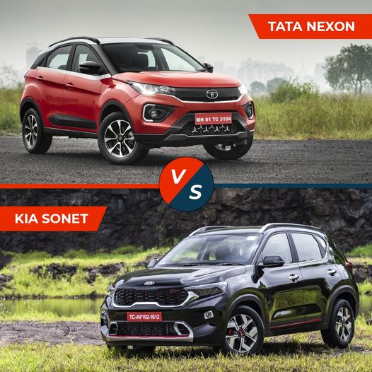 “Tata Nexon Vs Kia Sonet A Massive Compare”