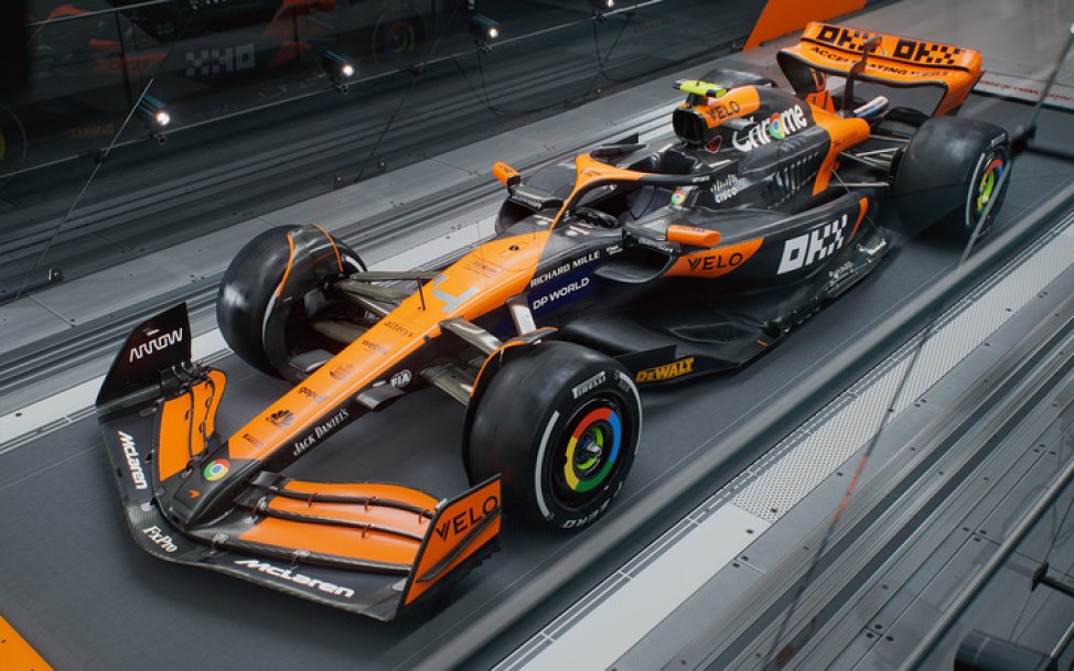 The McLaren MCL38 2024 Sport Car Racing with Style and Speed